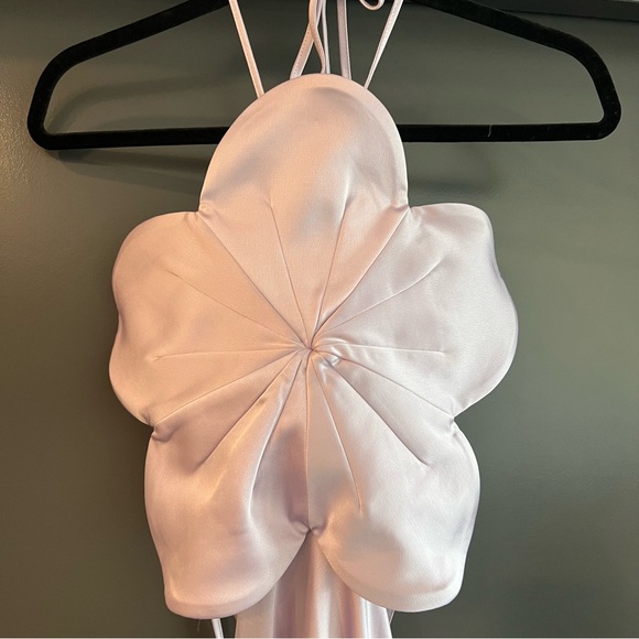 Lovers and Friends Lana Gown Maxi Dress in Lilac Size Small - Picture 5 of 12